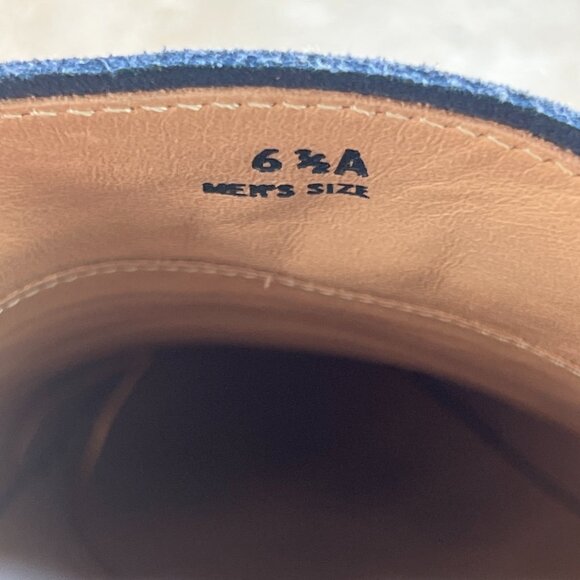 Tod's blue suede penny loafers - Picture 6 of 8